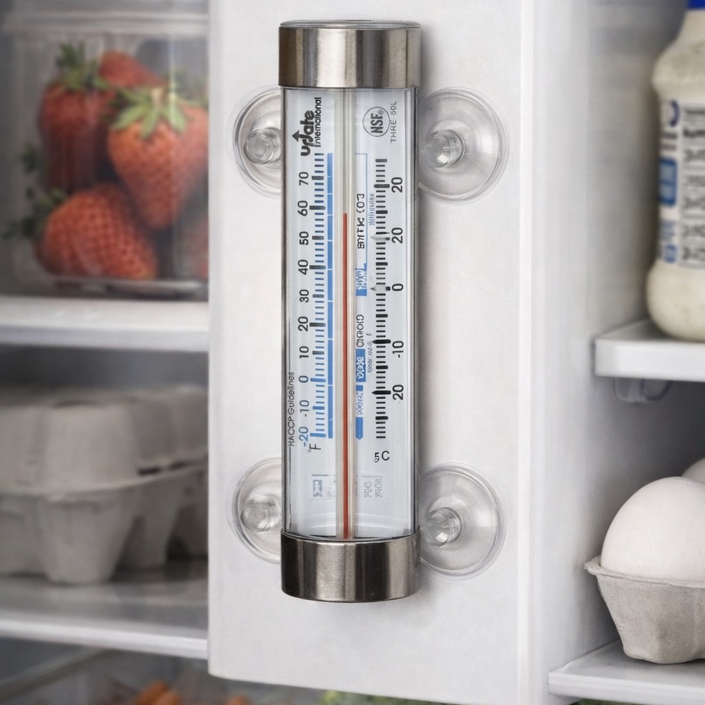 Refrigerator/Freezer Thermometer - Silver - Picture 5 of 8